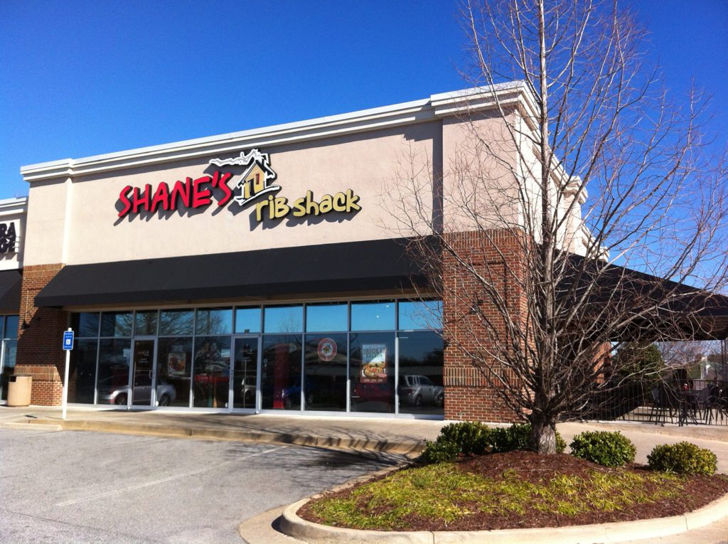 Front view of Shane’s Rib Shack